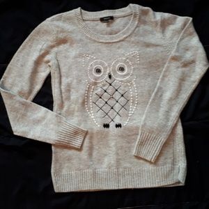 Owl detail sweater